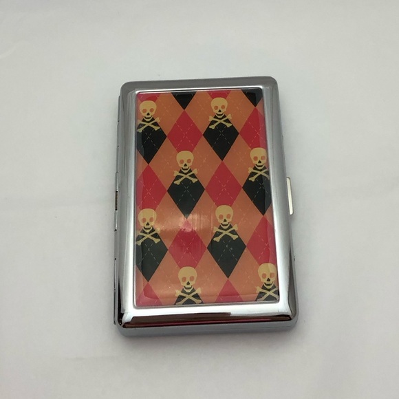 Accessories - 💥’Skulls’ Retro card holder case cigarette case